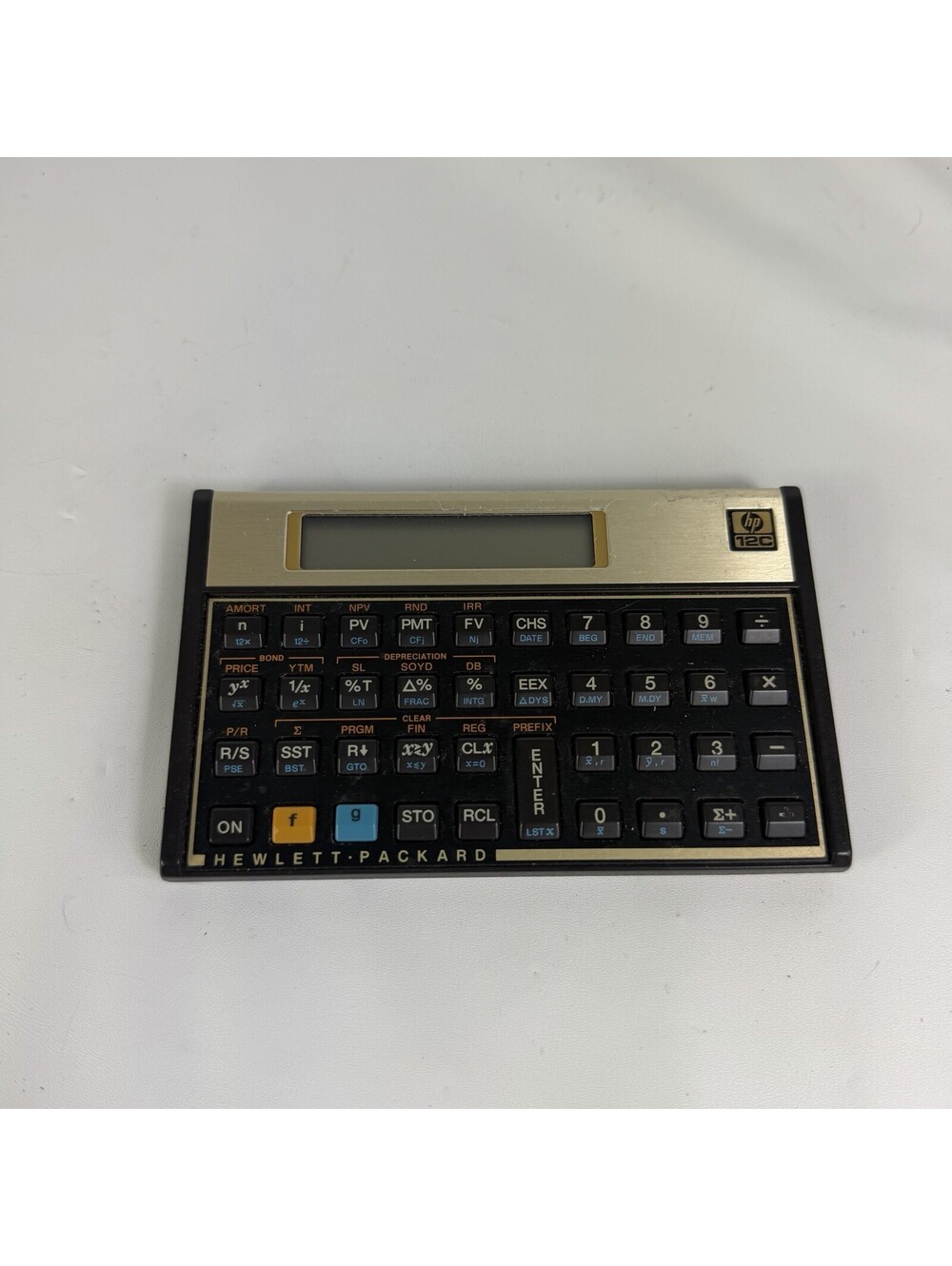 HP 12C Platinum Financial Calculator With Case Works Great